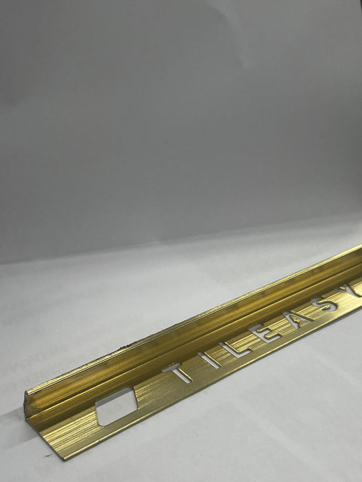 10mm Brushed Brass 2.44m